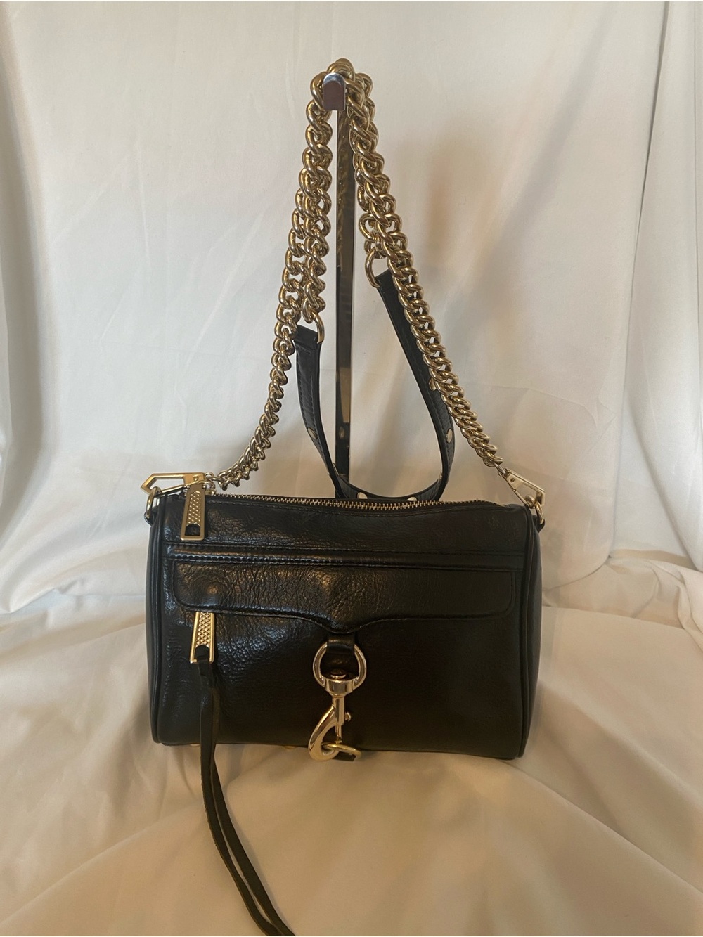 Rebecca Minkoff M.A.C. (Morning After Clutch) convertible studded crossbody bag
